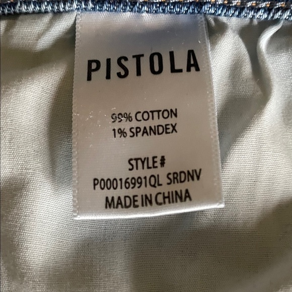 Pistola Light Blue Ankle Jeans - Picture 5 of 5
